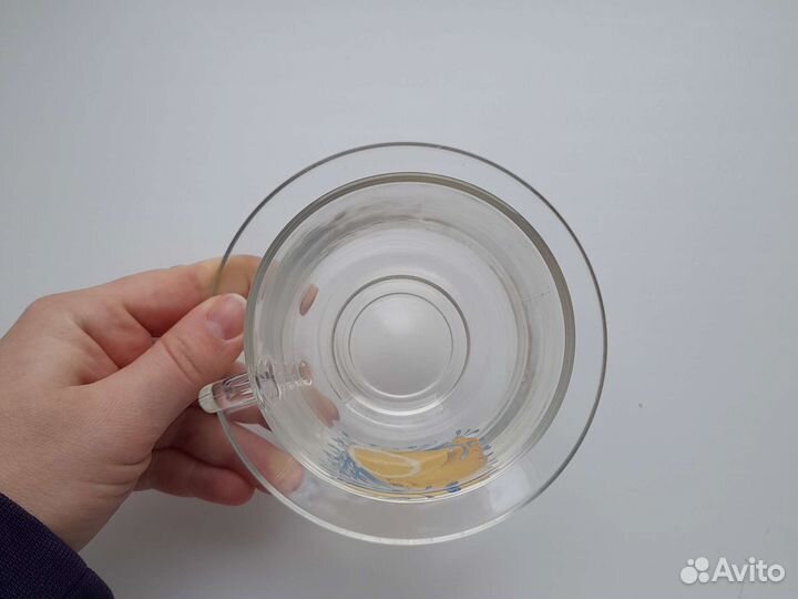 Набор посуды для чая или кофе, стекло