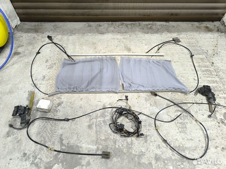 Шторка заднего стекла w220