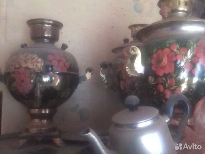 Самовары расписные электрические