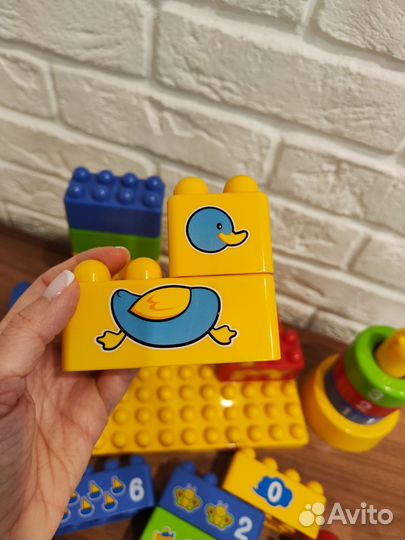 Конструктор с крупными деталями