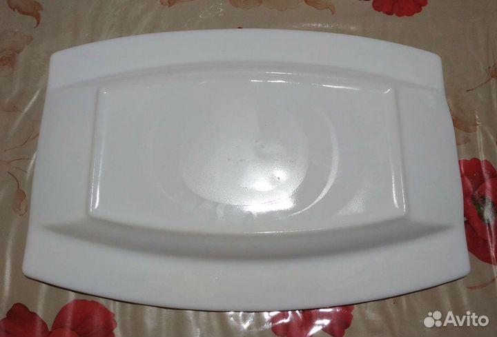 Блюдо сервировочное, стекло