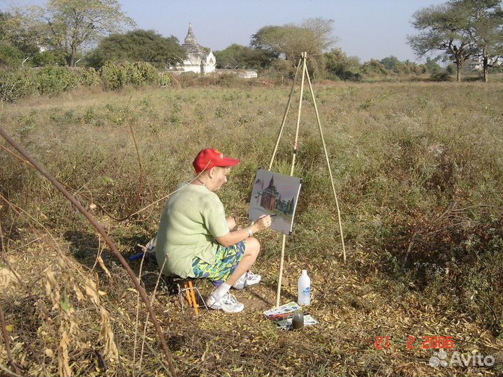 135 Купальщицы, кисти Анны Давыдченко