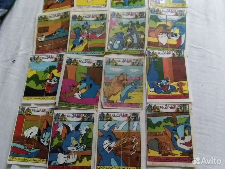 Вкладыши от жвачек