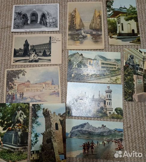 Наборы открыток разные и открытки городов и стран