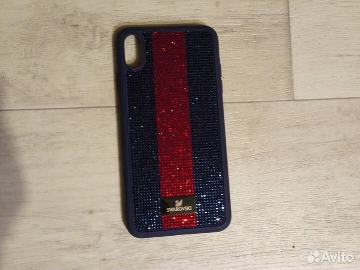 Чехол-накладка swarovski для iPhone XS Max