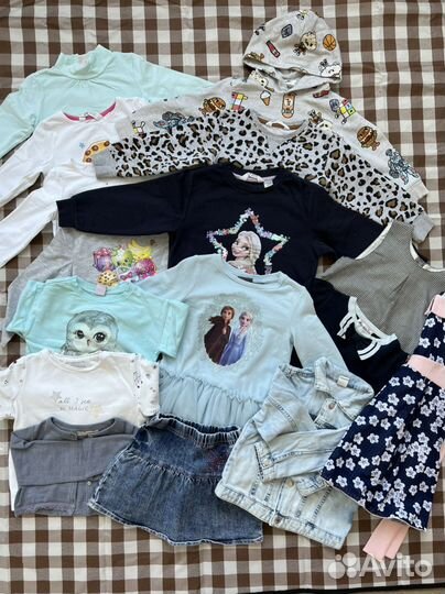 Вещи пакетом на девочку