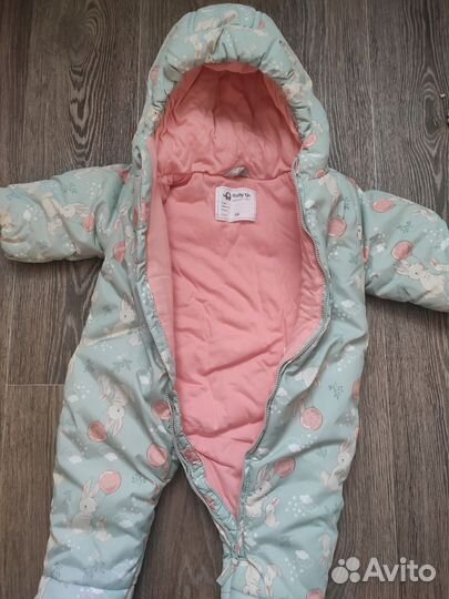 Демисезонный комбинезон для девочки 68 р