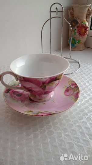 Чашка с блюдцем