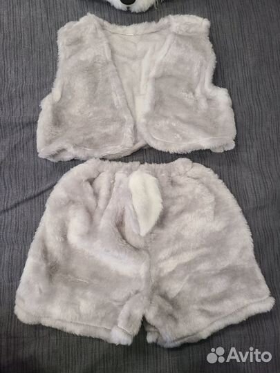 Костюм зайчика на 2-3 года