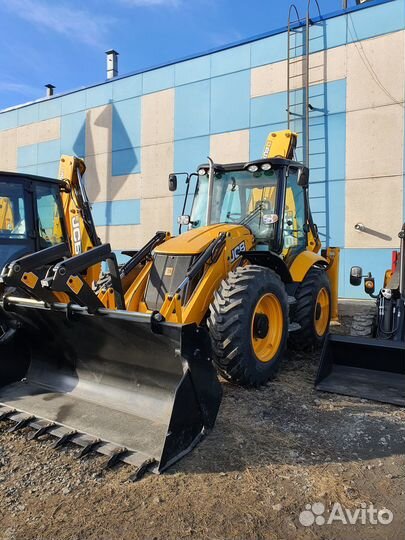 Услуги экскаватора-погрузчика JCB 5CX