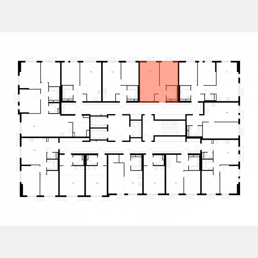 1-к. квартира, 35,8 м², 16/25 эт.