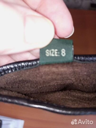 Перчатки, натуральная кожа