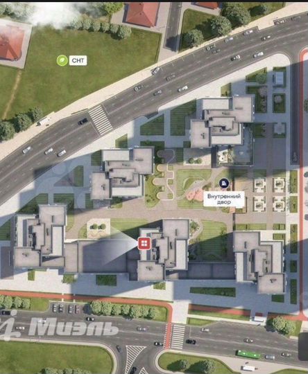 Квартира-студия, 23,4 м², 8/21 эт.