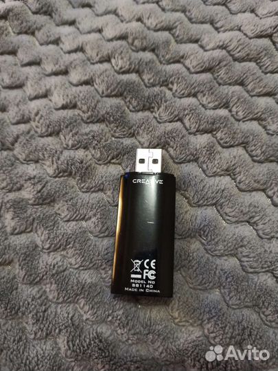 Внешняя звуковая карта Creative USB