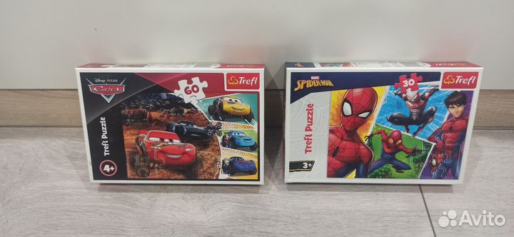 Пазлы детские крупные