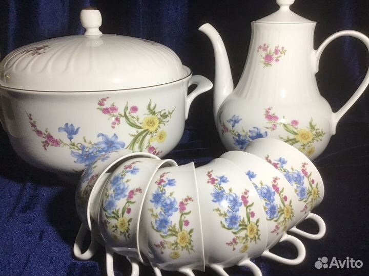 Сервиз jlmenau/henneberg porzellan По предметно