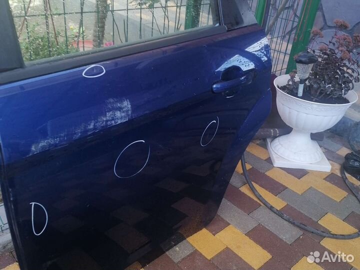 Дверь задняя левая форд фокус 2 универсал