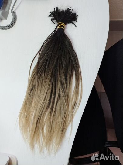 Волосы для наращивания 50 см бу