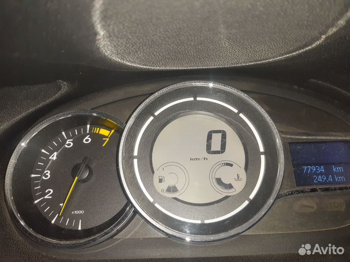 Renault Megane 1.6 МТ, 2009, 77 934 км