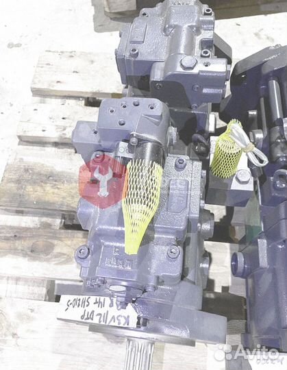 Основной насос Kobelco SK200-6ES K3V112DTP