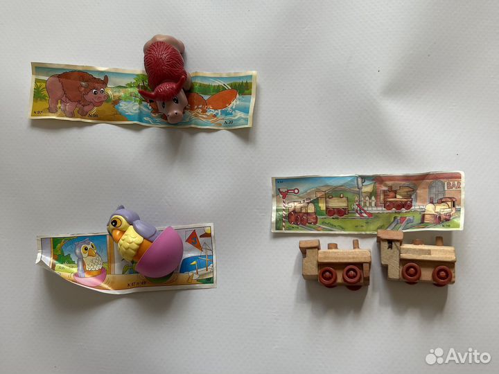 Киндер сюрприз из 90 игрушки редкие