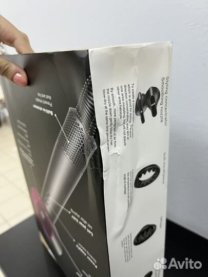 Фен sencicimen hair dryer hd15 розовый