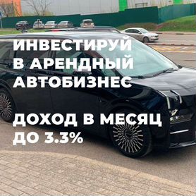 Инвестиции в аренду премиум авто – до 3,3% в месяц