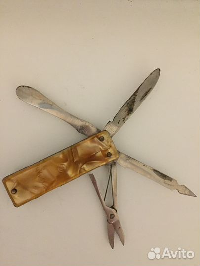 Нож складной маникюрный СССР Горький