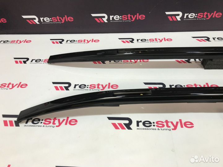 Рейлинги Toyota RAV4 (XA50) с18г Черные R2115