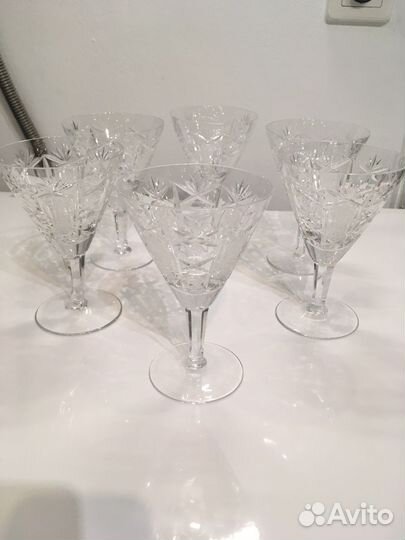 Хрустальные фужеры