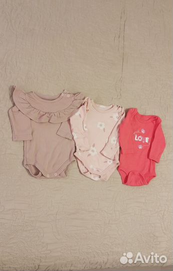 Детские вещи для девочки 68р пакетом