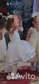 Платье снежинка 98 104