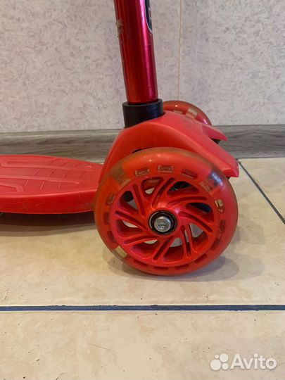 Самокат детский трехколесный бу