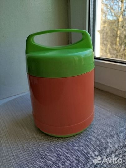 Термос с широким горлом, 1 литр