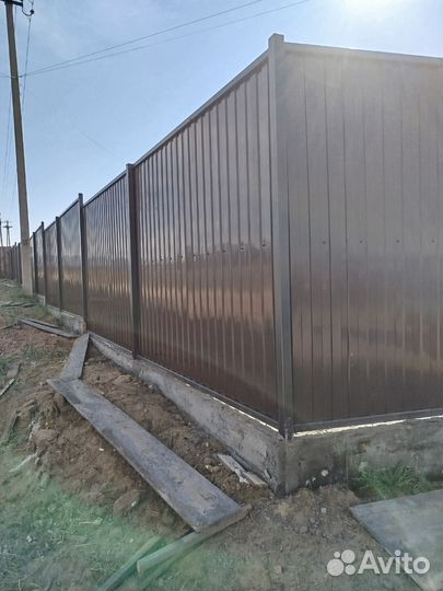 Откатные ворота и заборы