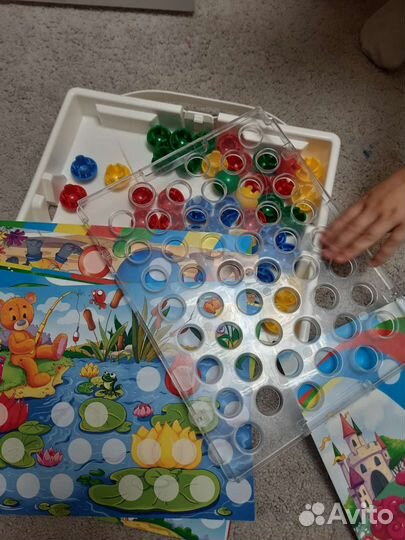 Деревянные пазлы вкладыши