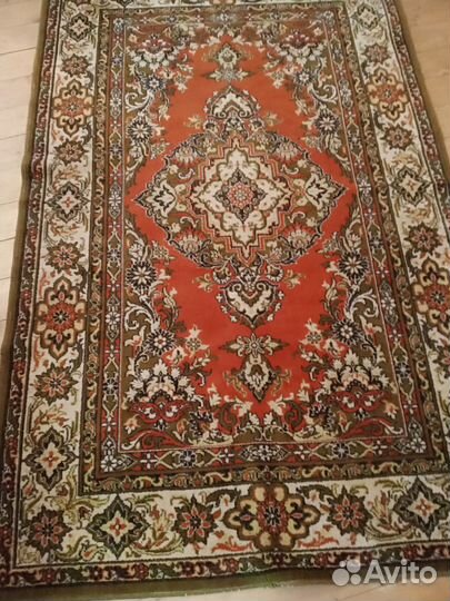 Ковер шерстяной б/у СССР 1,5*2, 3 м