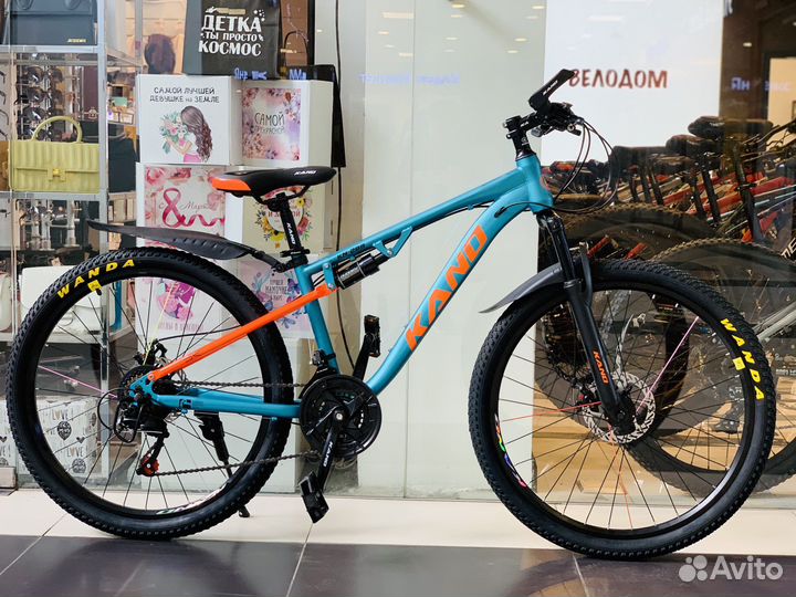 Велосипед на спицах Kano 26 двухподвес