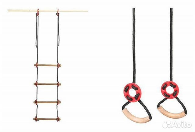 Веревочная лестница с кольцами из икея
