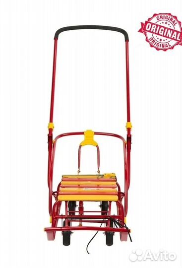 Детские санки с колесами nikki 3