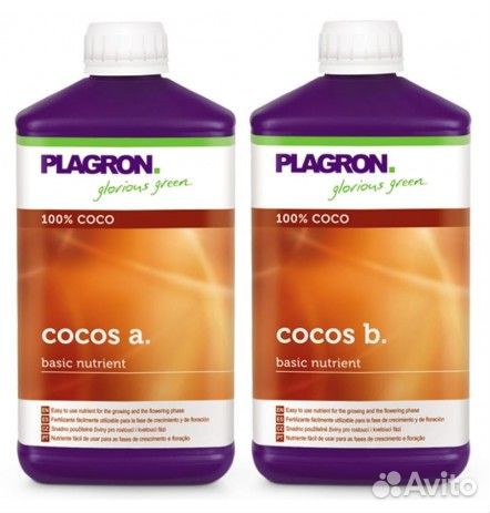 Удобрение plagron Cocos A+ B 5 л