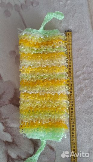 Мочалка ручной работы