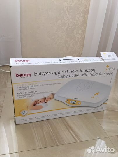 Весы для новорожденных beurer by80