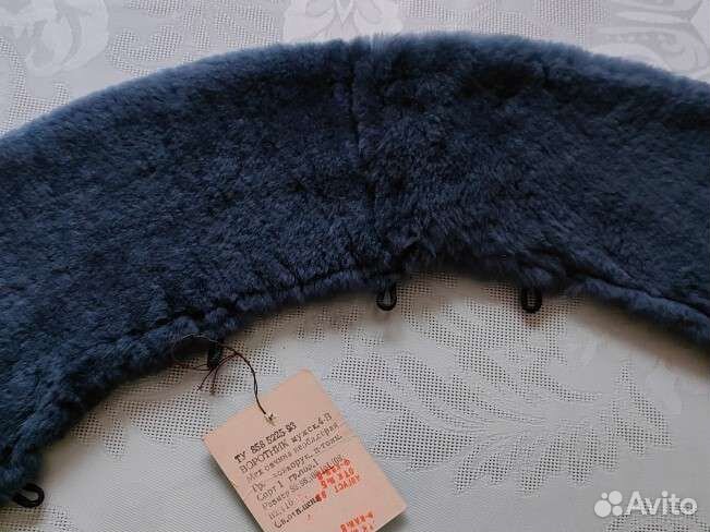 Меховой воротник съёмный из овчины