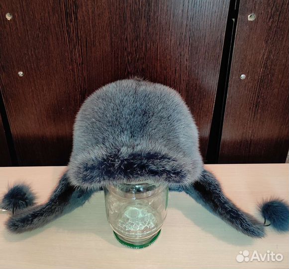 Шапка норковая женская