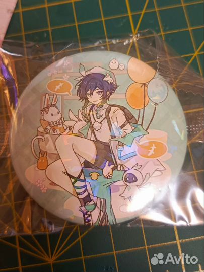 Геншин импакт значки