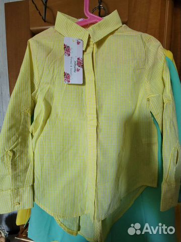 Рубашка. Для девочки 5-6 лет. Новая