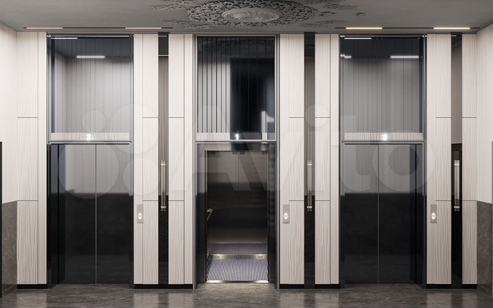 2-к. квартира, 43,4 м², 23/25 эт.