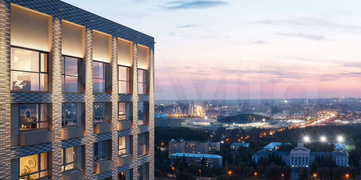 Квартира-студия, 26,9 м², 3/24 эт.