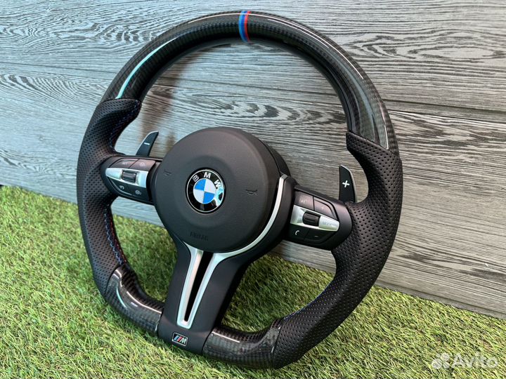 Новый Руль BMW F10 / F06 / F01 Карбон Анатомия